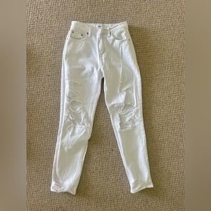 Pistola white high rise jean size 24